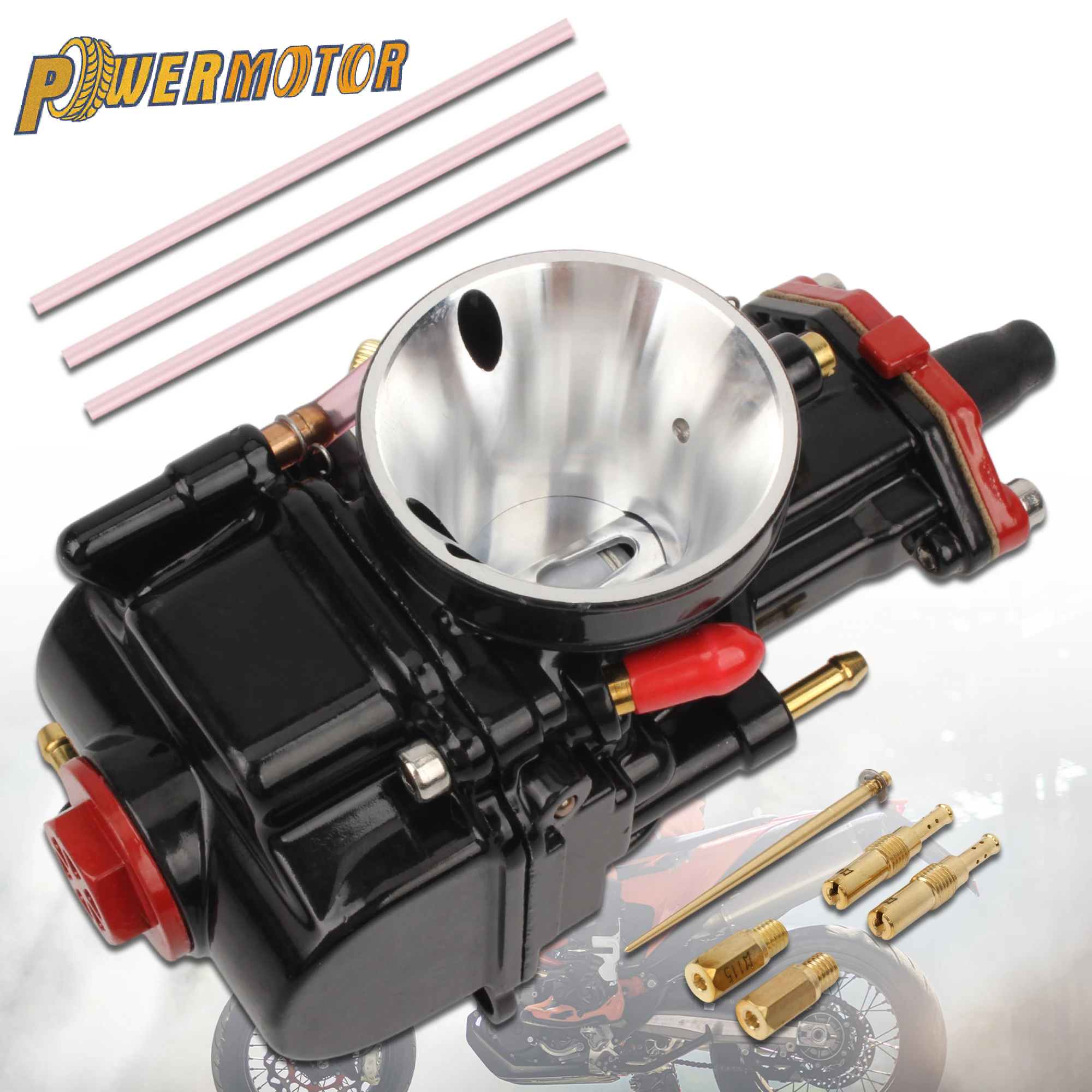 Motorcycle PWK 21 24 26 28 30 32 34mm Carburetor For 70 to 350cc Honda Yamaha Pit Bike Enduro Motocross Dirt Bike Accessories