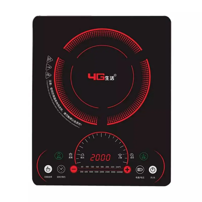 

4G life мощная индукционная плита 3500 Вт коммерческая индукционная плита из нержавеющей стали бытовая сенсорная жаровня