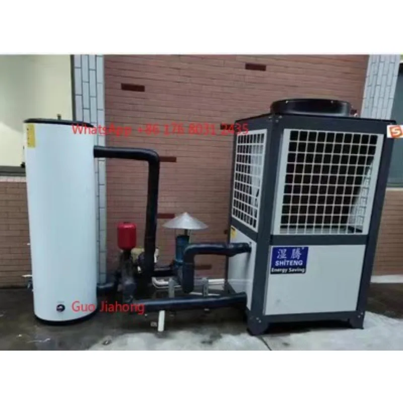 Certificado CE 200L 300l bomba Solar 12v 500w SUS 304/316 bomba de calor calentador de agua amortiguador de bobina de intercambio de acero inoxidable