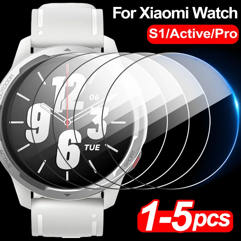 

Для Xiaomi S1 Active S1Pro HD защитные пленки для экрана, устойчивые к царапинам пленки из закаленного стекла для Mi Watch S1 Active, аксессуары для умных часов