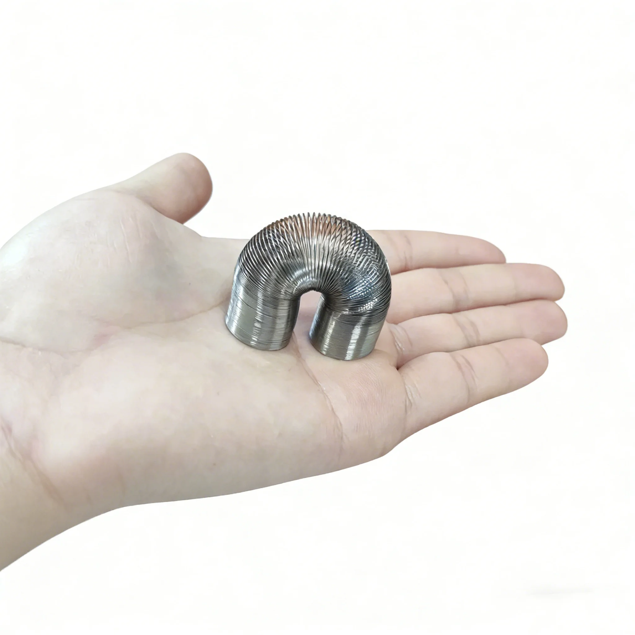 1PCS Mini Rainbow 304 Stainless Steel Compression Coil  Spring OD 20mm Length 36mm Magic Small Metal Safety Toy Spring