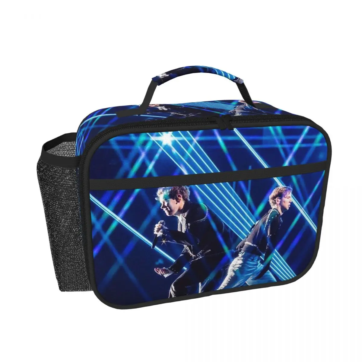 Marcus And Martinus Sweden Norway Eurovision Insulated Lunch Bag for Women Kids Portable Food Boxes Thermal Lunch Box Tote