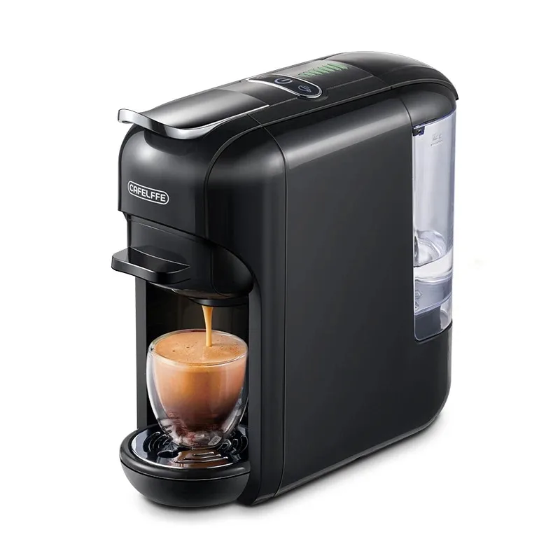 Cafelffe 5 in 1 Capsule Koffiezetapparaat Fit Dolce gusto Nespresso Capsule ESE Pod Gemalen Koffie K-cup 19Bar Heet/Koud, cadeau geven - afbeelding 1