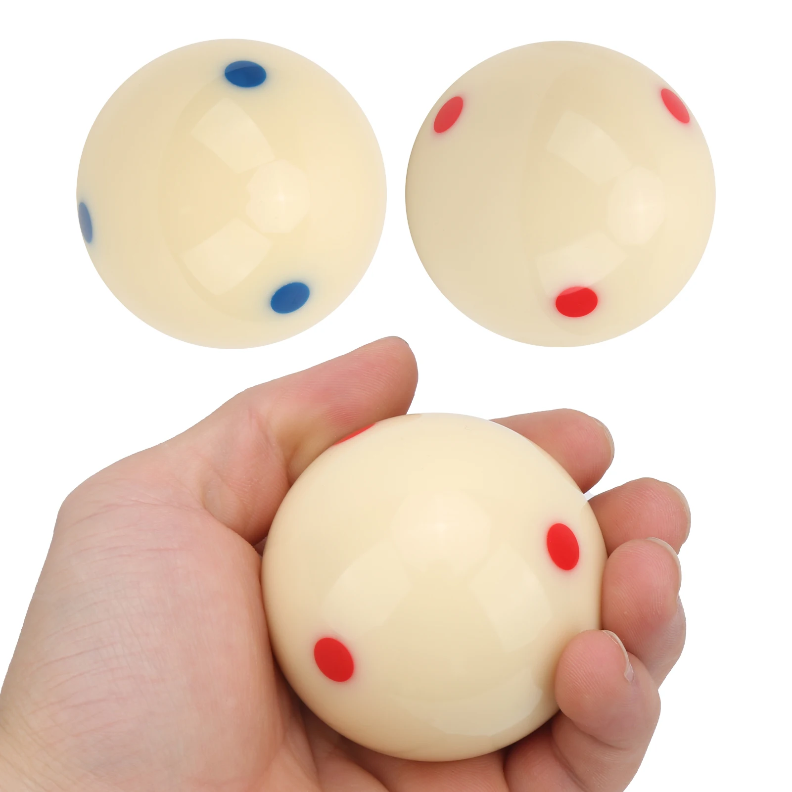 

57.2mm Pool Standard Training Ball DotSpot Practice Cue Ball Billiard Accessory Billiard Accessory Cue Ball Dot‑Spot Cue Ball