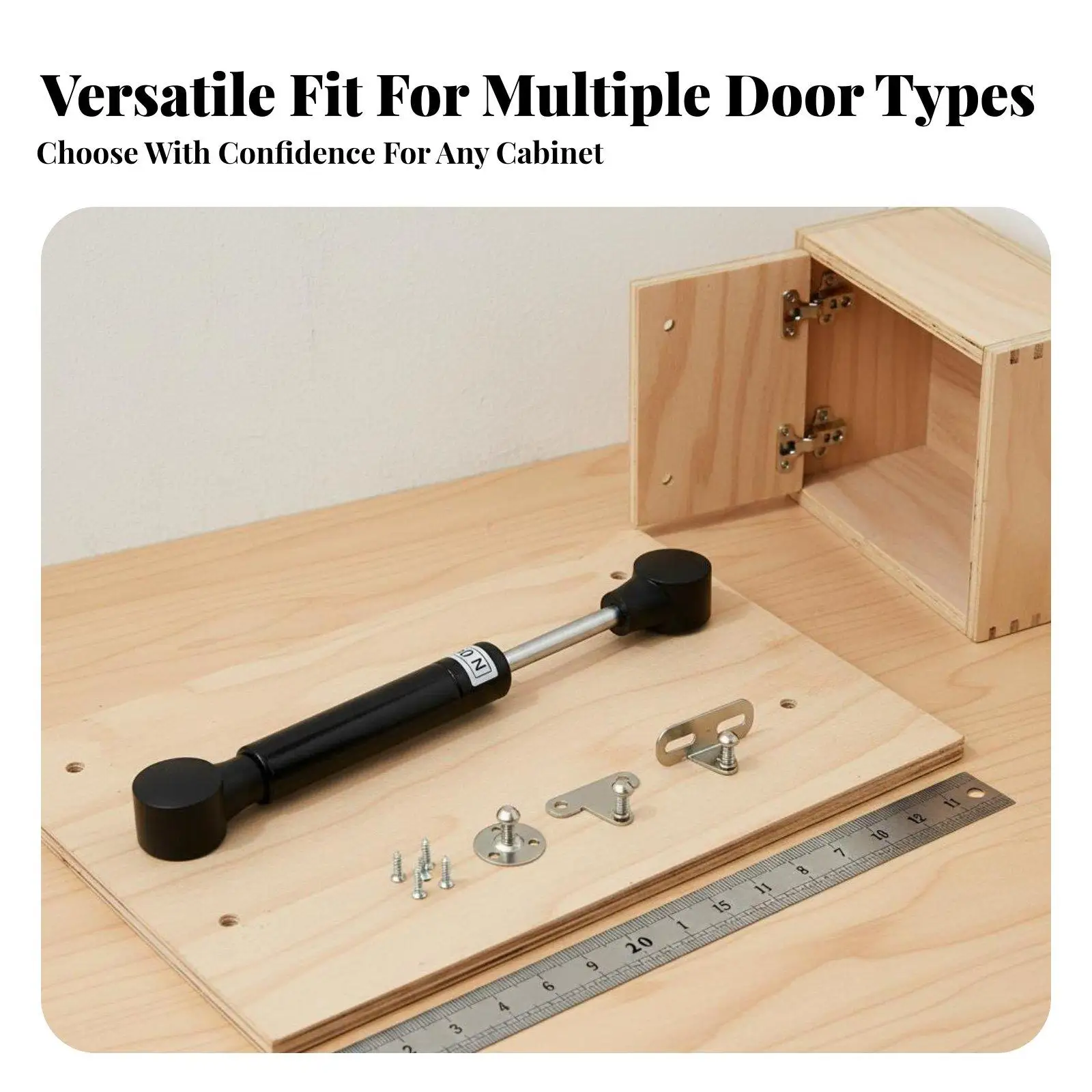 Kitchen Cabinet Lift Up Support Rod Hydraulic Gas Spring Quiet Close Mechanism for Overhead Storage Door