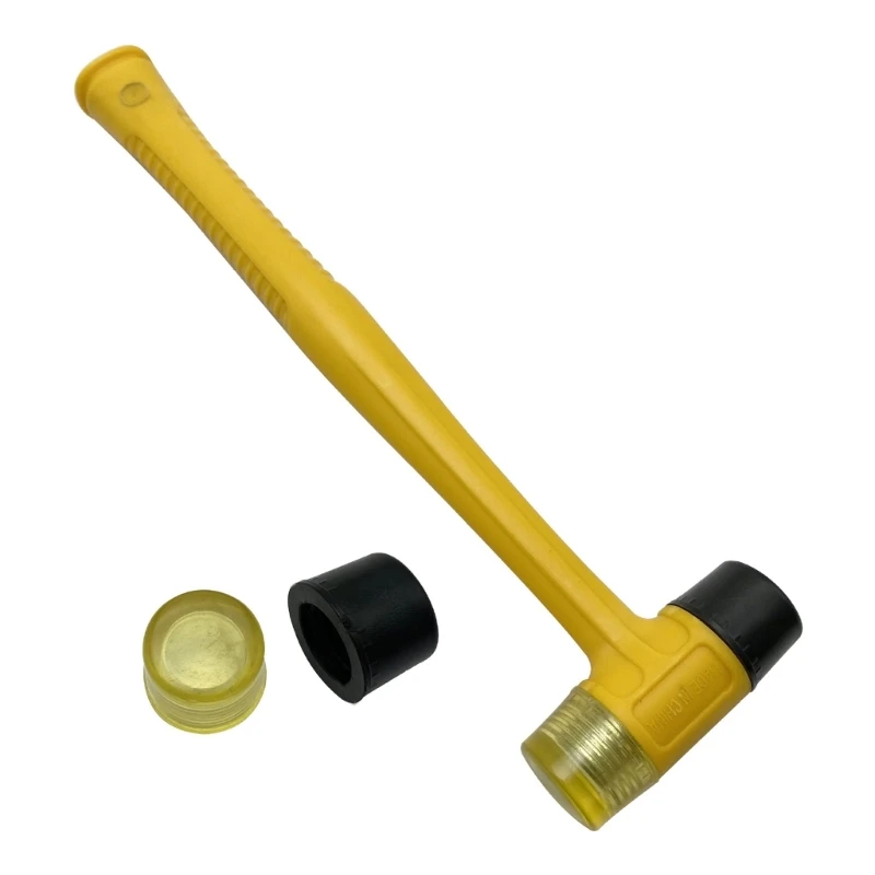 Double-Faced Soft Mallet Rubber Hammer Essential Tool for Home Improvement for DIY Hand Tool for Woodwork & Drop Shipping