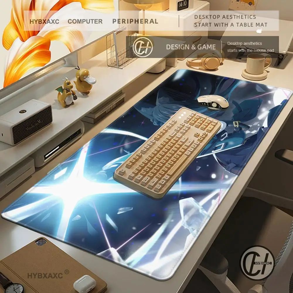Zenless Zone Zero Mousepad Large Gaming Compute Gamer PC Keyboard Mouse Mat 900x400x3mm XXL HYBXAXC Mousepad