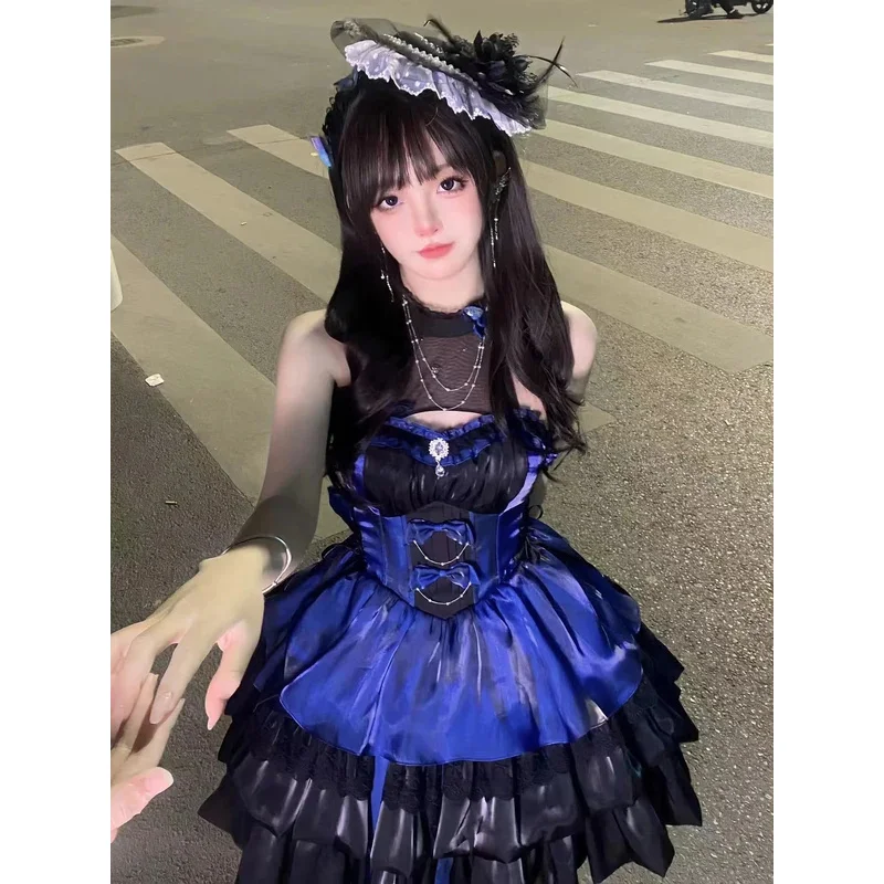 

FC6【Pre-sale】The Covenant Of Love Princess Dress Goddess Of Love Jsk Halterneck Dress Butterfly Lolita Sweet Birthday Party@FC8！