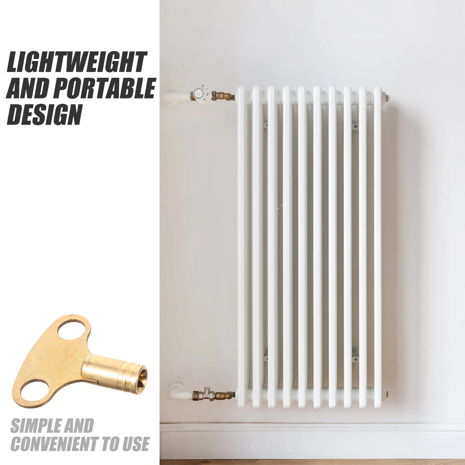 s 라디에이터 밸브 키 금속 오래된 소켓 벽난로 용 내구성 공기 배관 도구 사용 매장 만족스러운 느낌