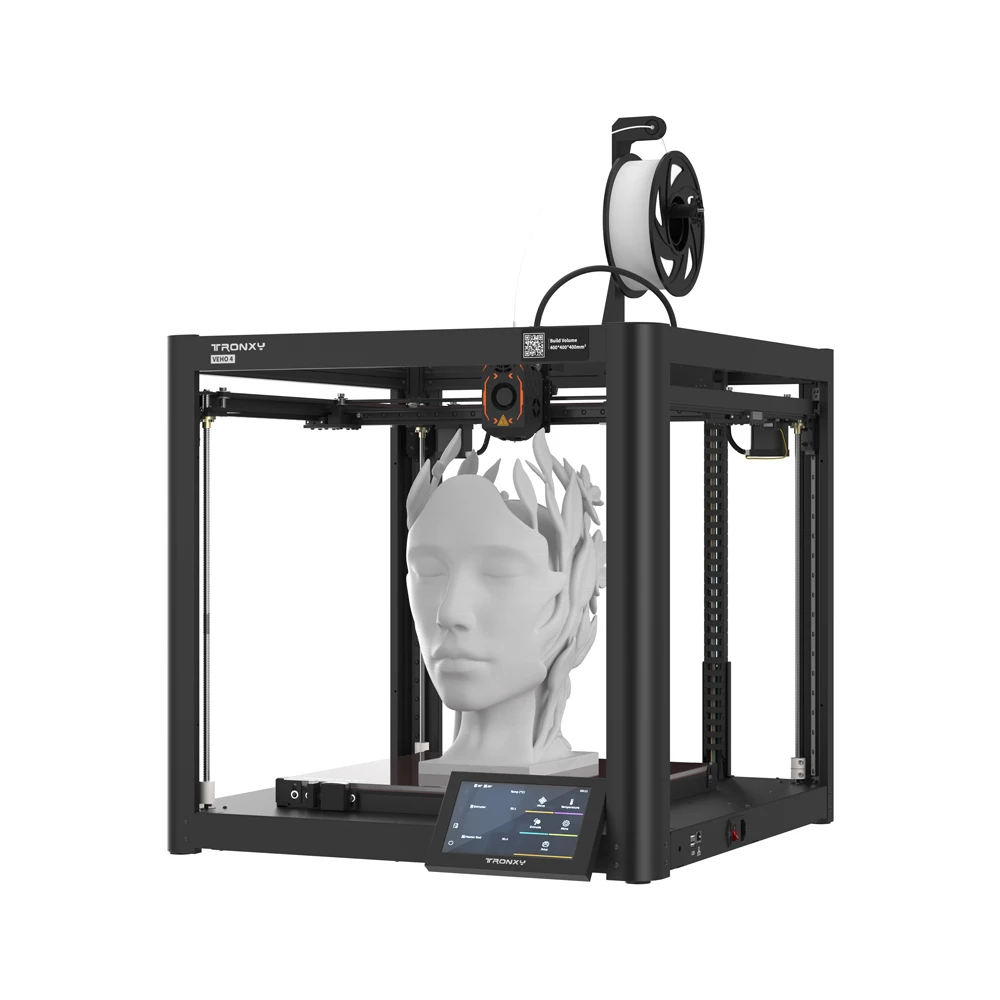 VEHO 4 High Speed 3D Printer Large Build Size 400x400x400mm 3D Printer DIY Kit 700mm/s Fast Speed Full-set Printer Impresora 3D