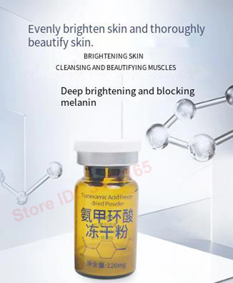 2/5 /10Pairs Tranexamic Acid & Glutathione Peptide Serum – Brightening Facial Care, Fade Dark Spots, Even Skin Tone