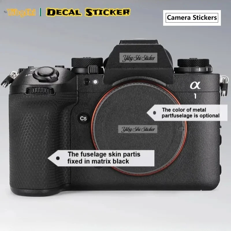 

For Sony A1M2 Camera Skin Protective Film For Sony Alpha 1 II Camera Sticker ILCE-1M2 Wrap Covered A1 II Skin