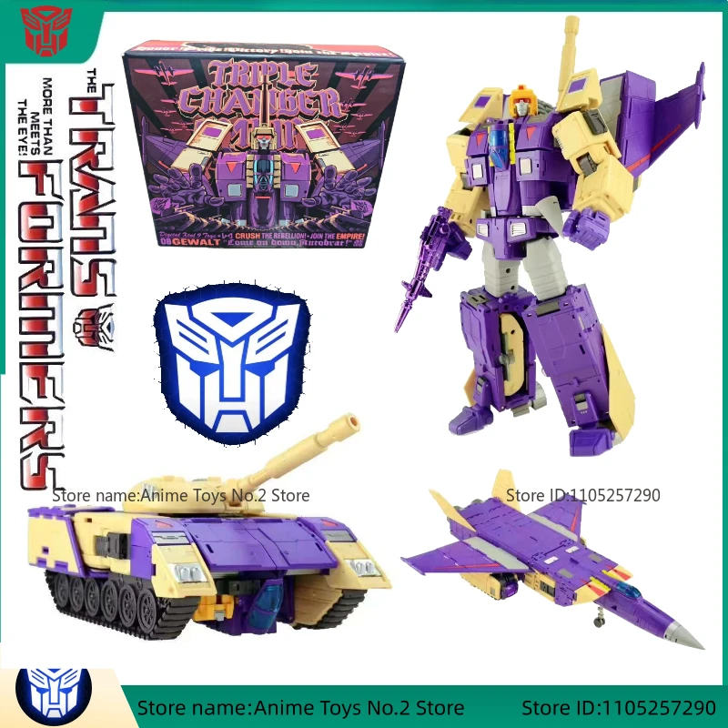 

Робот-трансформер, серия киностудии DX9-D08, экшн-кукла Blitzwing, подарок на день рождения, модель, Коллекционная оригинальная коробка, модный подарок