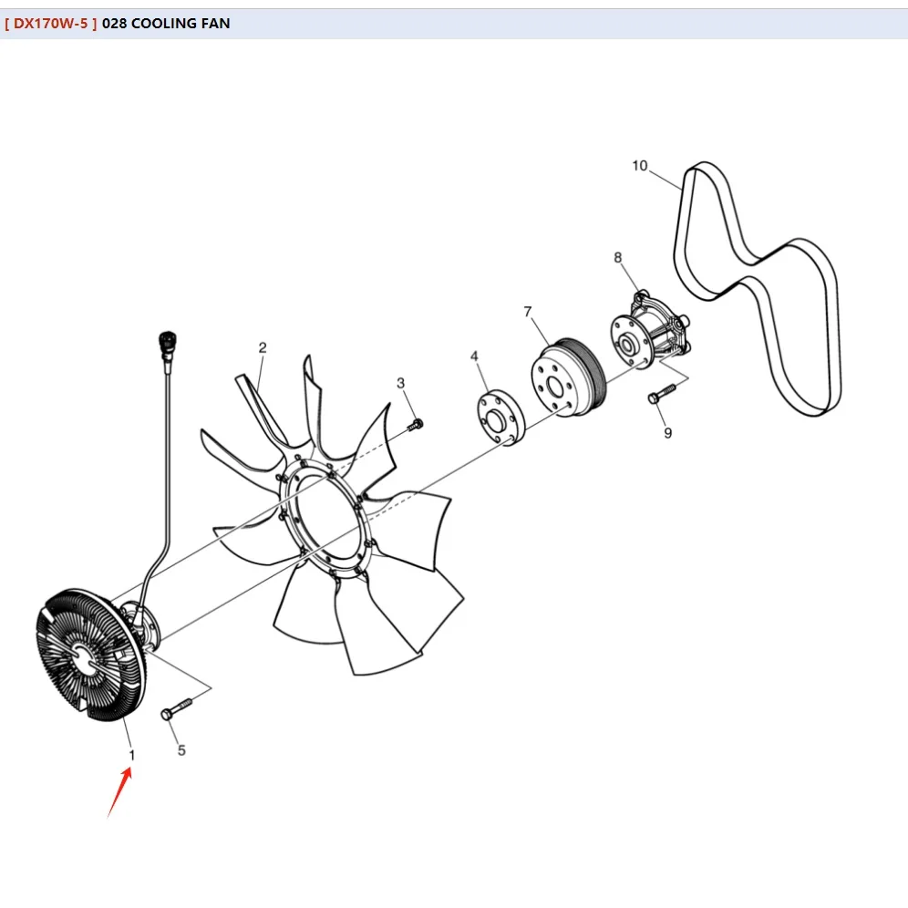 I cat الشركة المصنعة الأصلية محرك المروحة الأصلي Assy 210101-00149 قطع غيار الحفارات