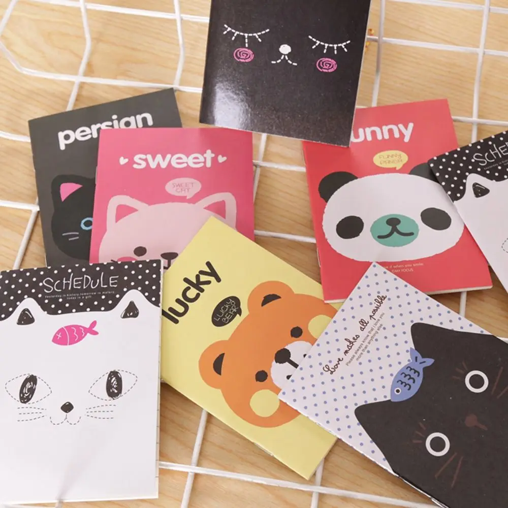 Creative Mini Cartoon Mini Notepad Paper Cute Cute Notebook Soft Creative Pocket Book Office Supplies