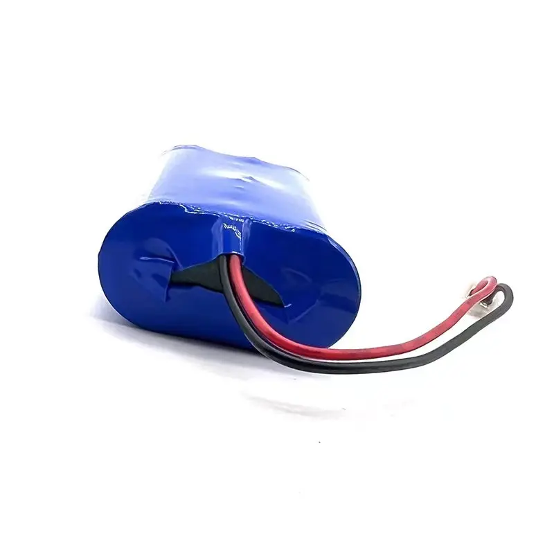 3.7V 8000mAh  1S2P,  Batería De Iitio Recargable 3,7 V, 8A,18650, Megáfono Placa D E Protección de Altavoz + Enchufe