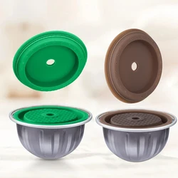 Reusable Coffee Capsule Lid For Nespresso Vertuo Next Reusable Silicone Cover Pod Cover & Food Grade Silicone Lid ICafilas