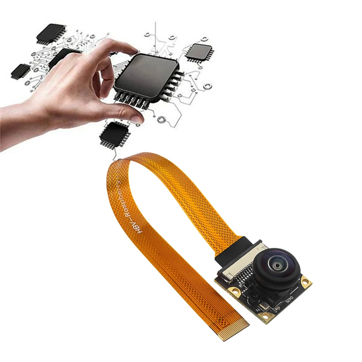 8MP Camera Module voor Raspberry Pi 5 Camera IMX219 200 Graden Kijkhoek CSI Interface Cam HOT
