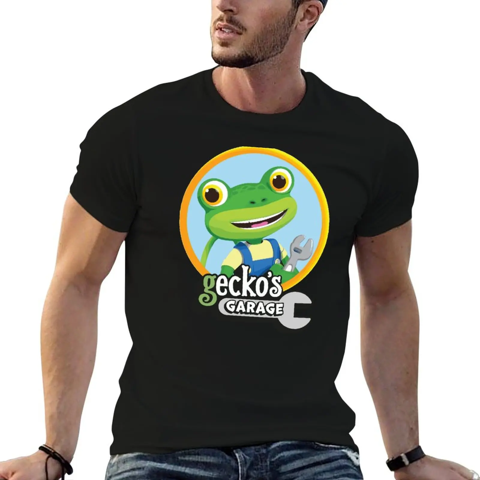Kids Garage Gecko's GG T-Shirt sweat Man t-shirt Men's clothing