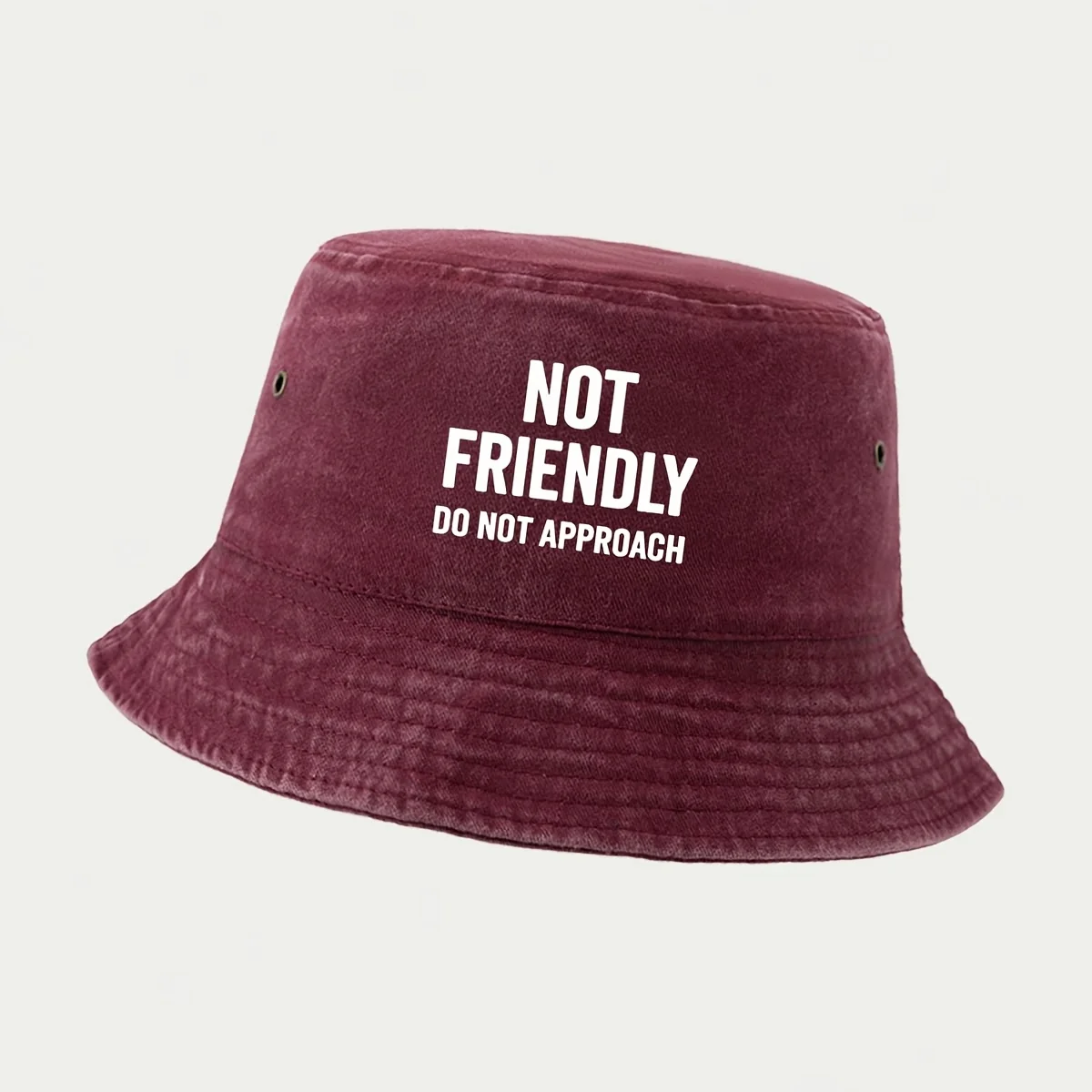 High Quality Cold Warning Slogan Printed Pattern Fisherman Hat Fishing Lure Common Fishing Hat Foldable Storage Easy to Carry Bu