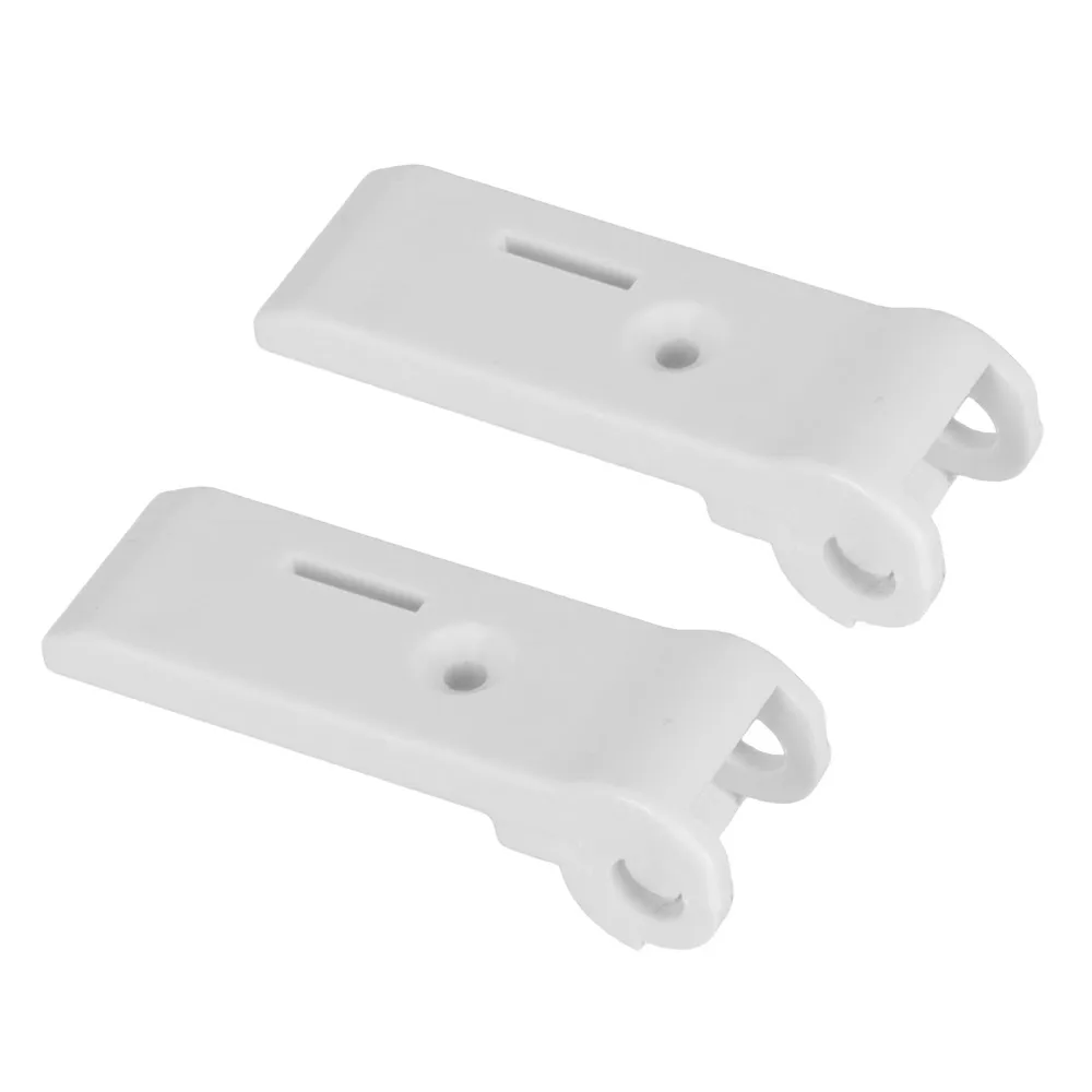 2 قطعة ثلاجة قافلة الوجه الباب المفصلي عدة ل الفريزر المحلي رفرف الباب ABS المفصلي استبدال جزء RV ملحق 2412125110 #2