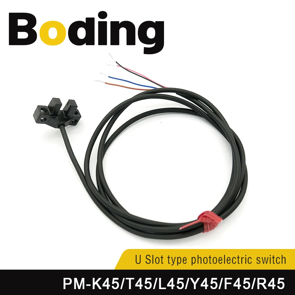 

Boding U Slot Photoelectric Switch Pm-k45/t45/y45/l45 Sensor Limit Induction Switch Npn