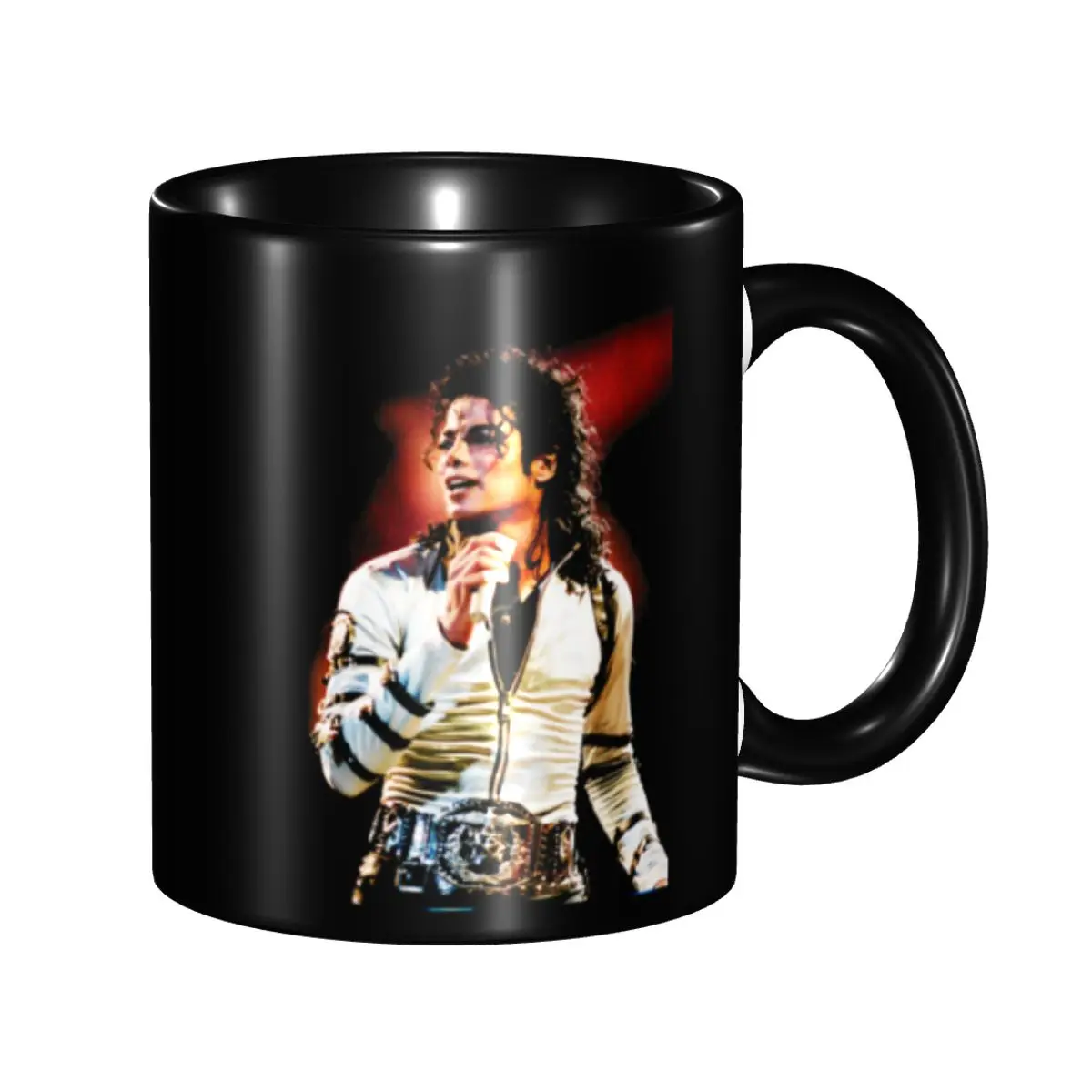 MJ Pop King Merch Coffee Mugs Fun Tea Cups Gift