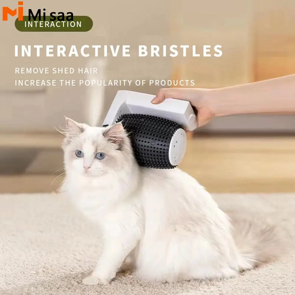 

Massager Smart Automatic Wall Corner Cat Supplies Cat Brush Automatic Rotating Usb Charge Pet Supplies Smart Hair Brush