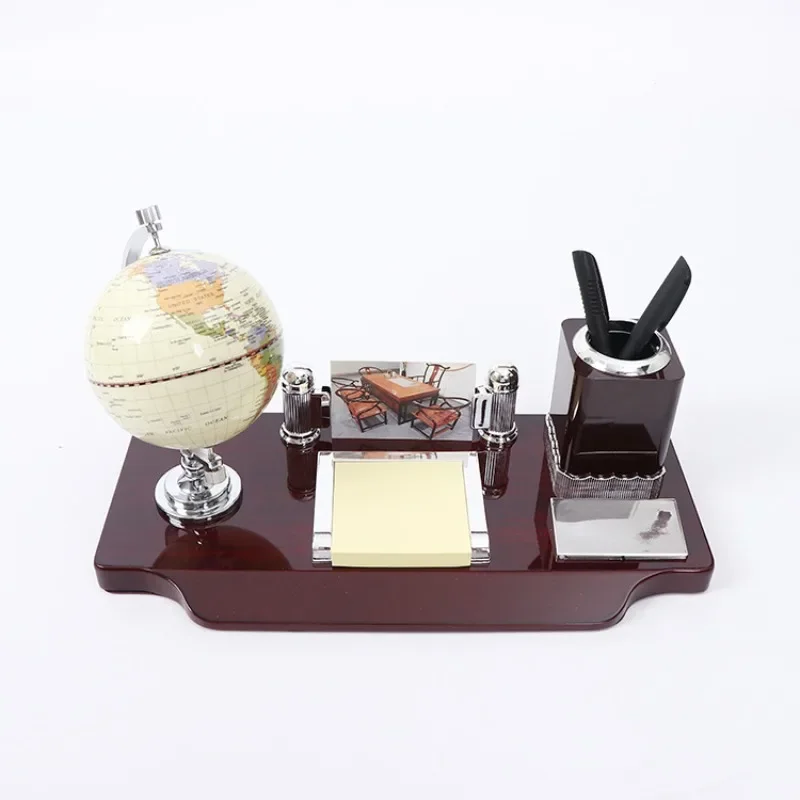 Business desk calendar mahogany desk calendar office desktop desk calendar rack ornament