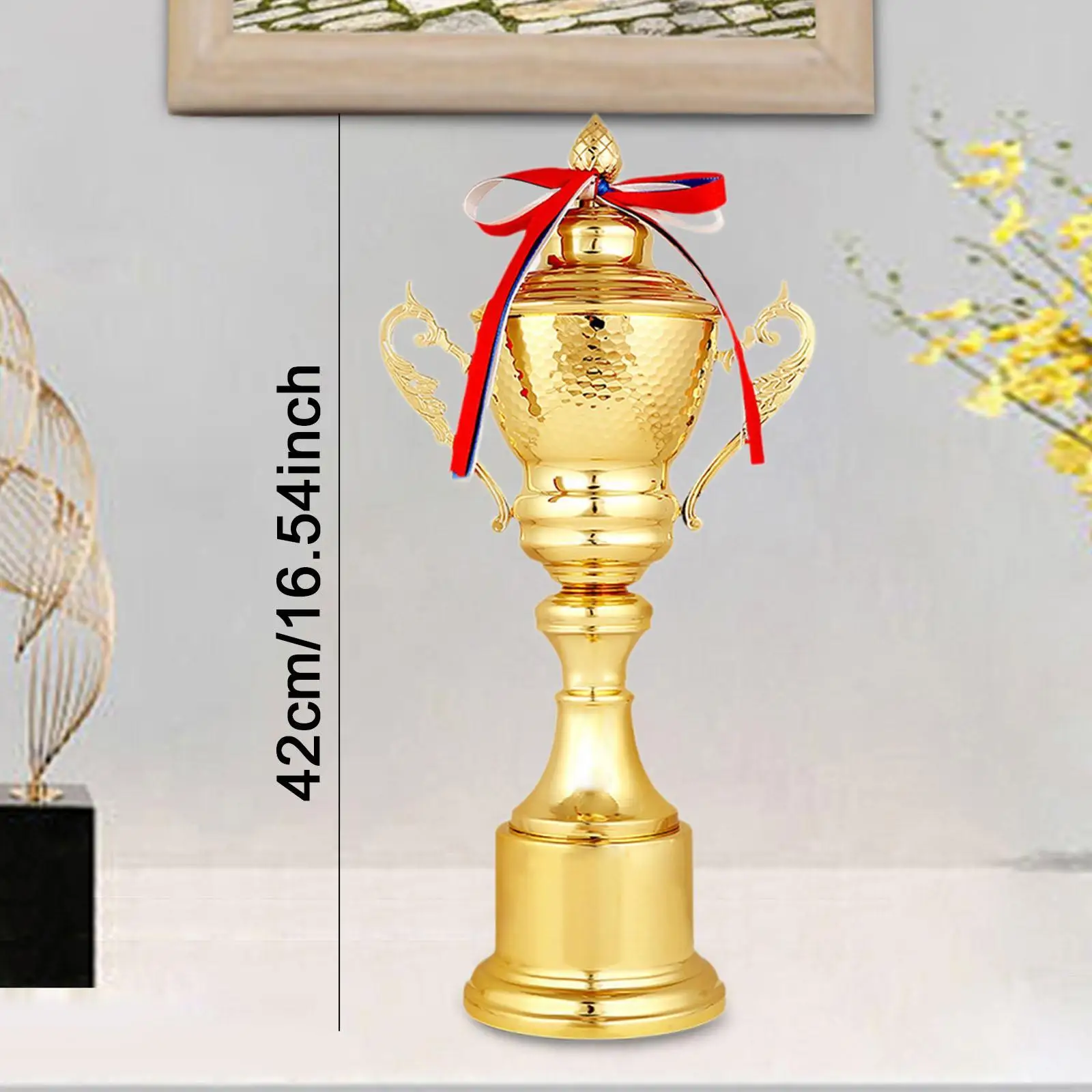 トロフィー カップ チームワーク賞 スポーツ競技の写真撮影用の賞トロフィー