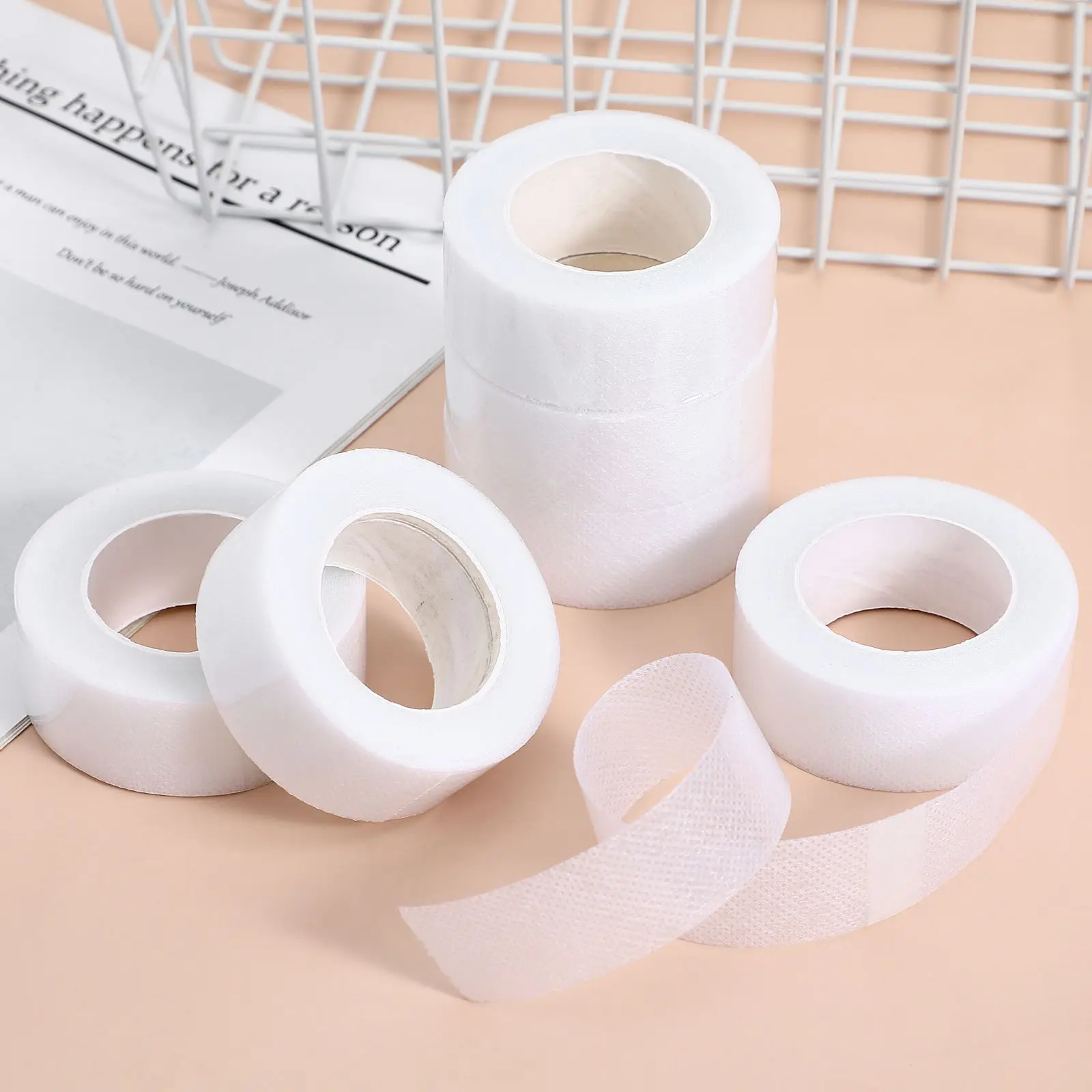 6 rolls Adhesive Shirt Collar Protector Stickers Anti-Dirt Sweat-Absorbent Breathable Hat Liner Tape, Multipurpose Clothing Care