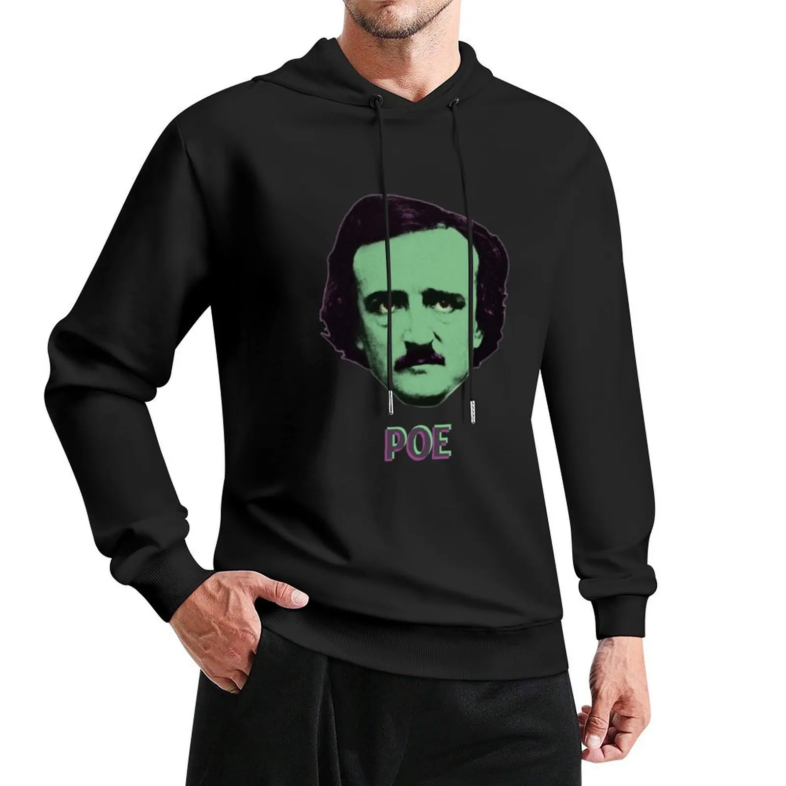 

edgar allan poe Pullover Hoodie men's sweat-shirt set male clothes men's clothes japanese hoodie