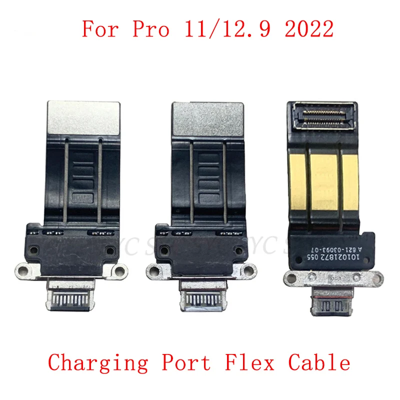 USB Charging Port Board Flex Cable For iPad Pro 12.9 Pro 11 2022 A2761 A2437 Charging Connector Repair Parts