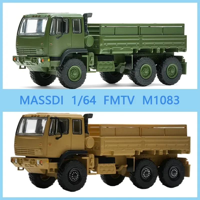

MASSDI 1/64 Scale FMTV M1083 Alloy Military Model Car Adult Classic Collection Display Gift Souvenir Boy Toy