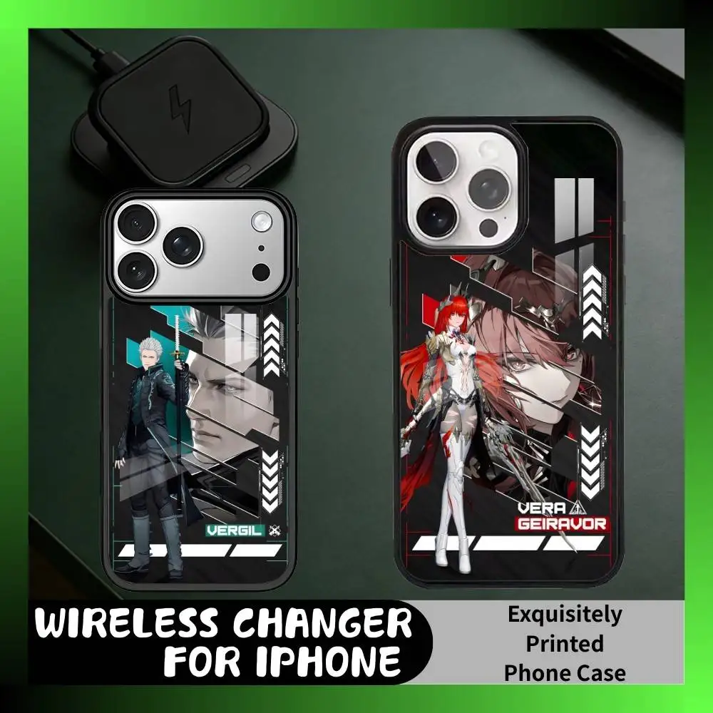 

Game Punishing Character Collection Phone Case For iPhone17,16,15,14,13 Plus,Pro Max Magnetic For Magsafe Wireless Charging