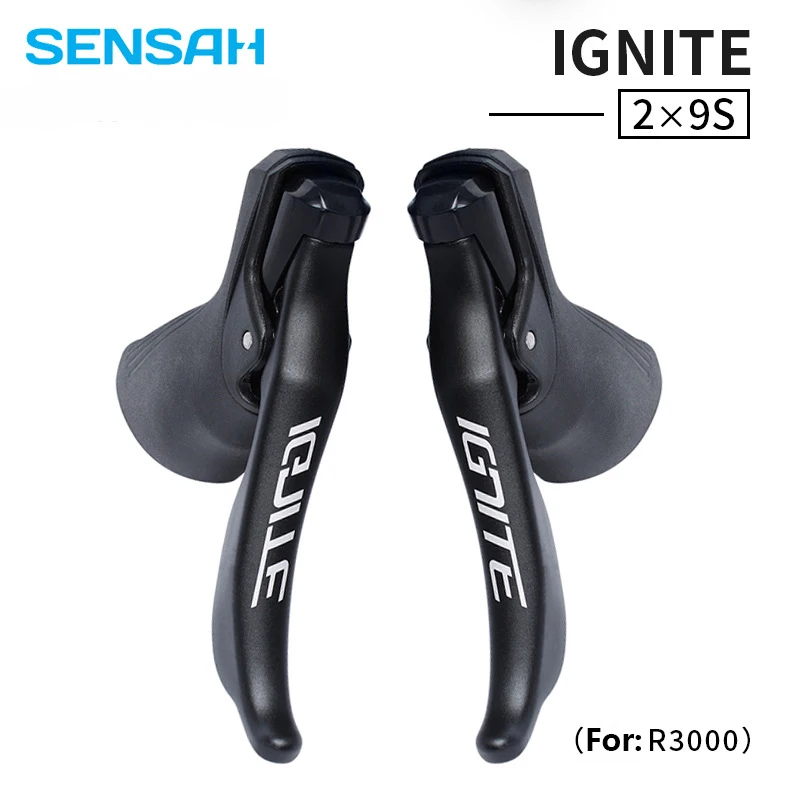 SENSAH R7 IGNITE 2X7 2X8 2X9 2X10 2X11 Speed Transmission Group Road Bike Shifters Front and Rear Derailleur Trigger Brake Lever