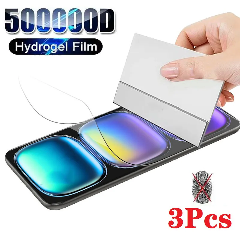 

3 шт. гидрогелевая пленка для Blackview BV7300 Oscal Tiger 13 BV4800 Pilot 2 BV8100 Modern Color 8 BL8000 BL9000 Защитная пленка для экрана