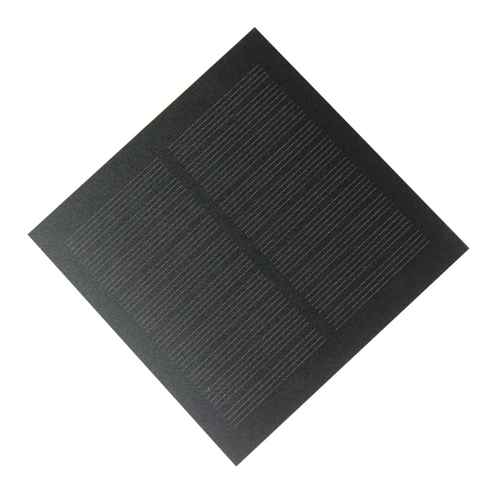 1.1W 5V Monocrystalline Solar Panel, 90x90mm Compact Photovoltaic Cell For Toy Lights, Small Appliances And Garden Systems