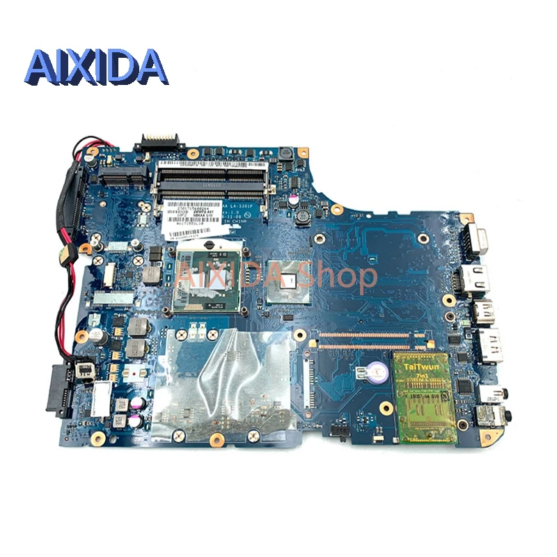 Imagem -02 - Aixida-nskaa K000093550 para Toshiba Satellite Laptop Motherboard L500 A500 Hm55 Ddr3 sem Slot Gpu Placa Principal