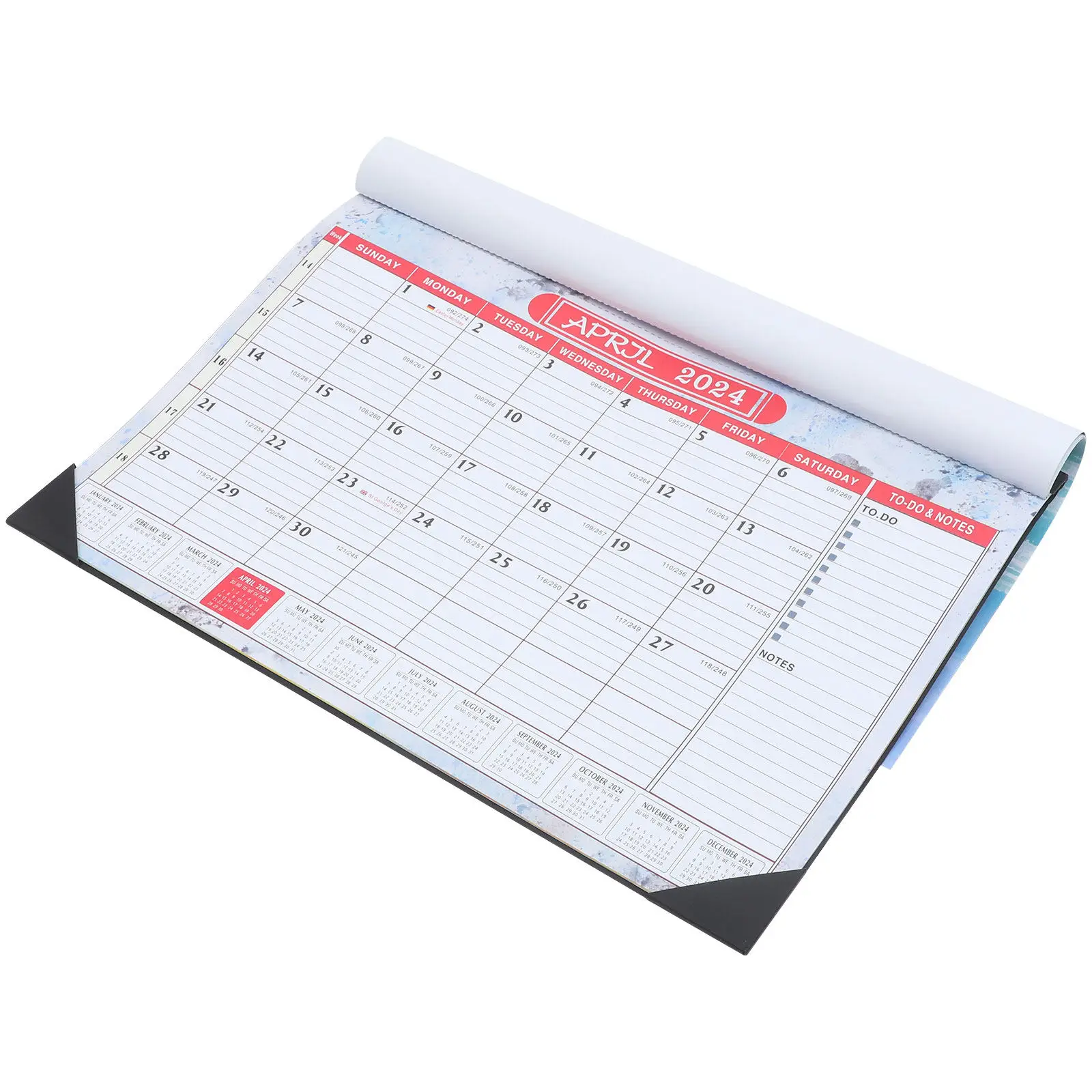 

Daily Use Calendar Desk Standing Aesthetic Monthly Family English Hanging Creative