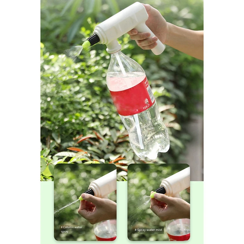 Botella de pulverización eléctrica, nebulizador de riego automático, 5V, USB, rociador de riego para máquinas de riego de jardín