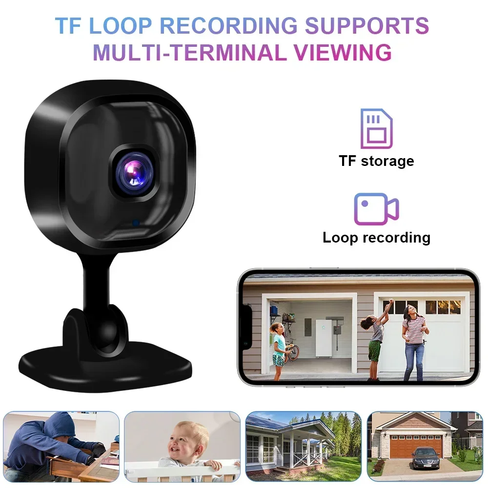 

For Home For Indoor Use CCTV Home Camera 1080P HD Mini Security Camera 1080P HD Resolution Function