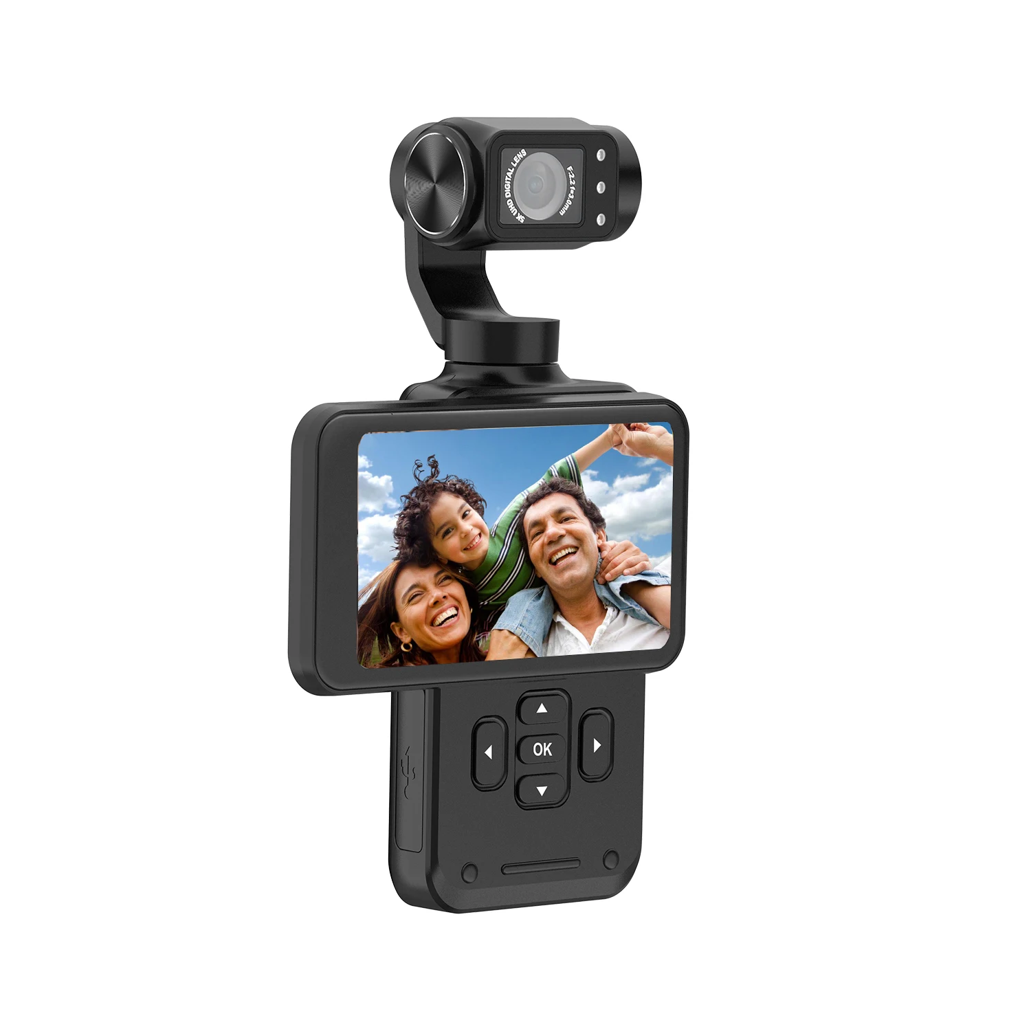 

Winait 3 Axis Gimbal Anti Shake Portable Vlog Digital Video Camera