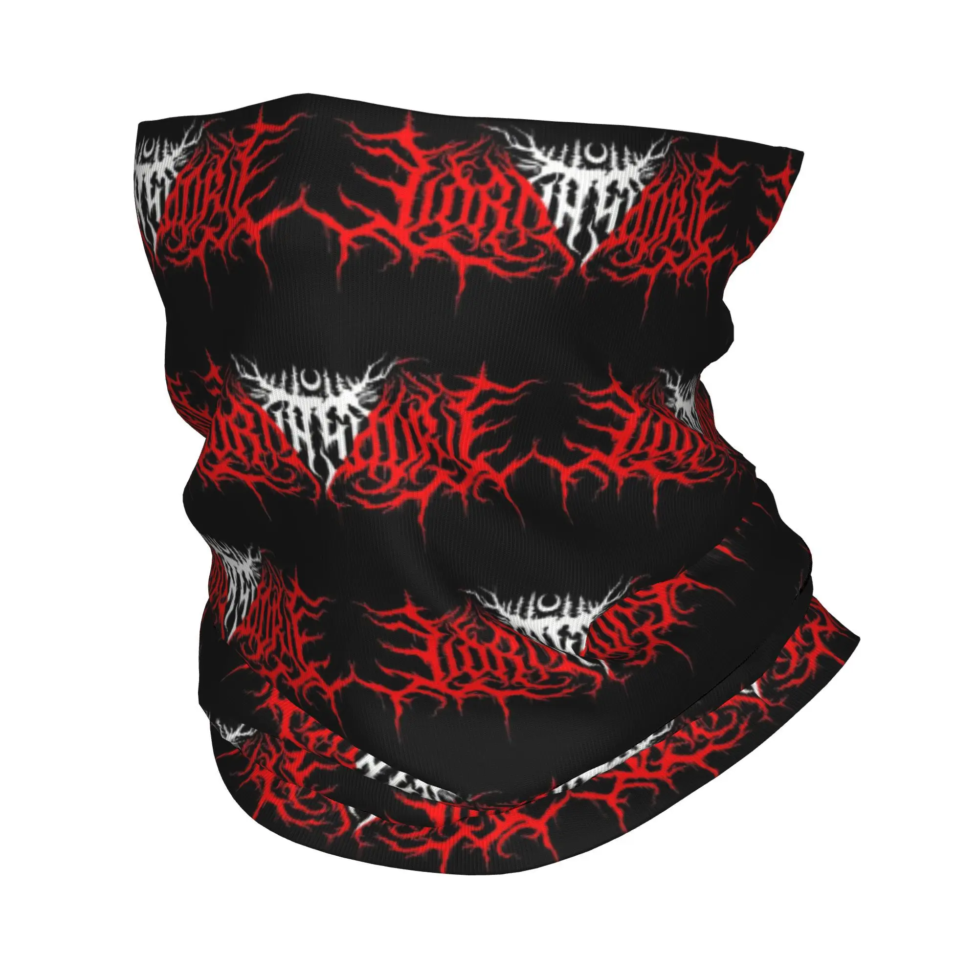 Custom Shores Band Death Metal Lornas Bandana Neck Gaiter UV Protection Face Scarf Cover Men Women  Headwear Tube Balaclava