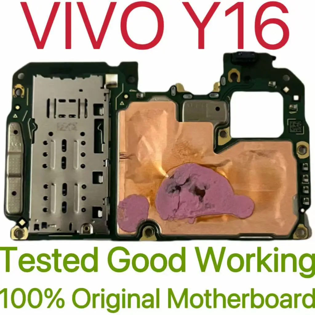 Global Version Original Unlocked Motherboard for VlVO Y16 Good Work Fully Tested Circuit Plate Main Logic Board for VlVO Y16