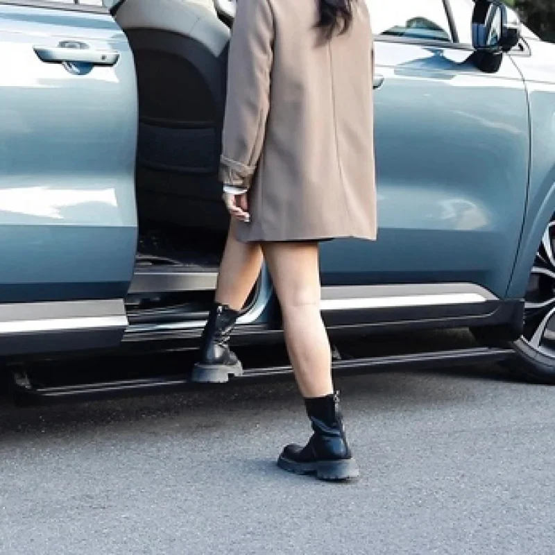Automatic Retractable Power Running Boards Anti-Pinch Side Steps Fit MPV Exterior Modification Accessories