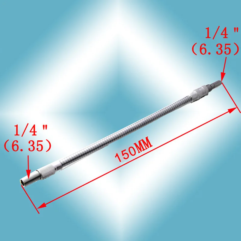 

Rotary Flexible Shaft 150/200/300/400mm Extension Grinder Handle Handpiece Kit Link Adapter Bending Connecting