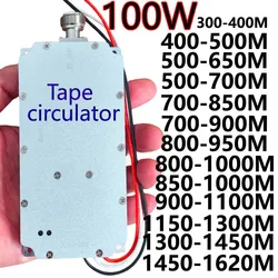 100W RF เครื่องขยายเสียงโมดูล circulator 300-400 MHZ400-500 MHZ500-700 MHZ700-900 MHZ800-1000 MHZ900-1100 MHZ1300-1450 MHZ1.5G1.2