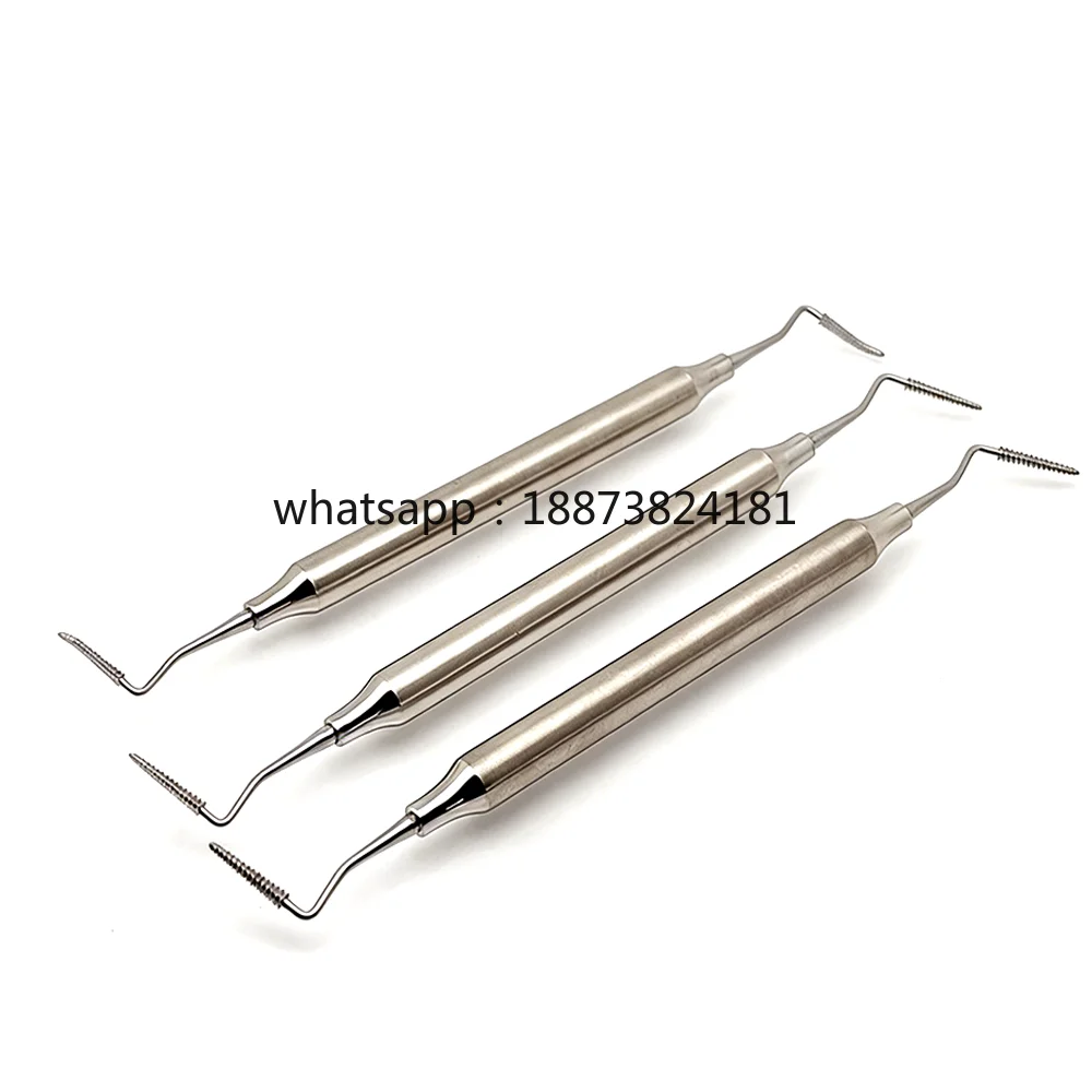 

Autoclavable Dental Periodontal File Double Ends Stainless Steel Perio Surface Dentist Stainless Steel Tool fast shipping