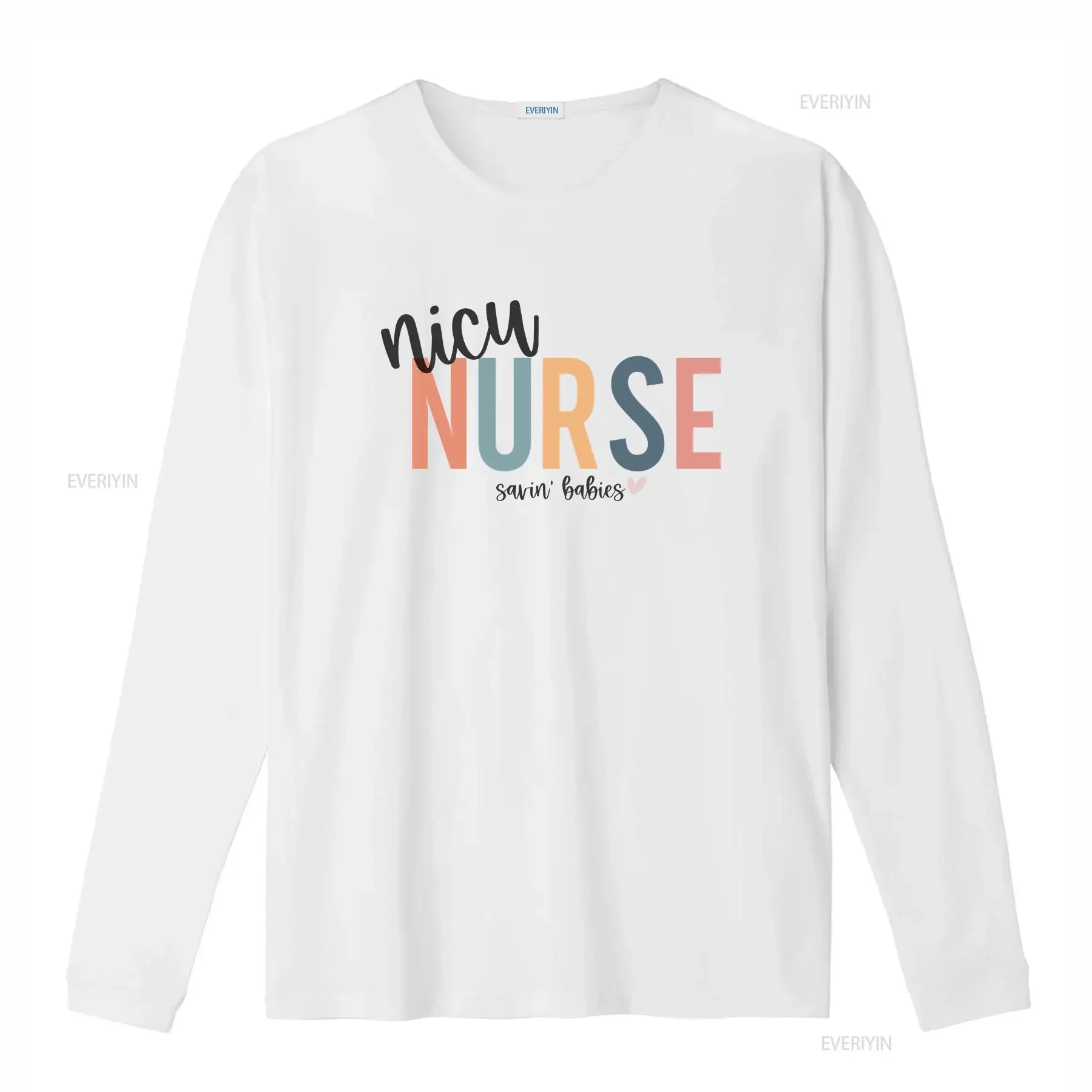 Savin' Babies NICU Nurse shirt Neonatal Intensive Care Unit Student Nursing School Grad Rainbow Boho Life RN gift vintage